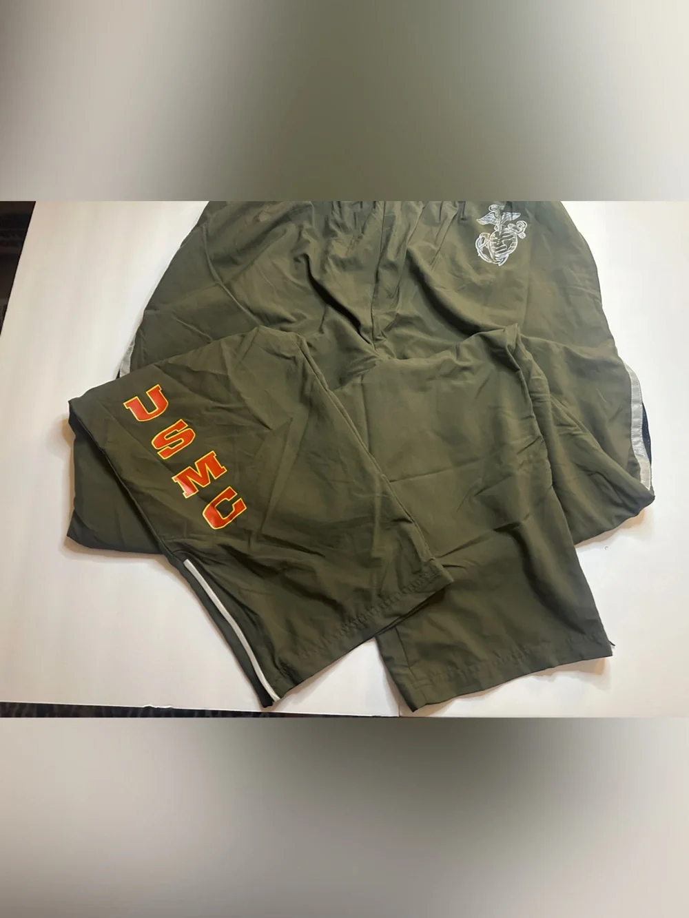 NWT NEW BALANCE USMC Olive Green Track Pants Size XL Long